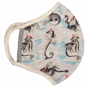 PW, 8Y+/Adult, organic cotton face mask